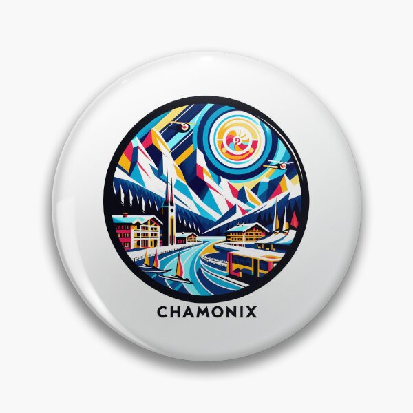 Item preview, Chamonix Ski Resort in France designed and sold by OzzFrequency.