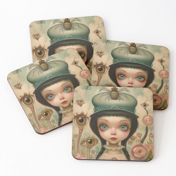 Item preview, Eyes Beyond Reality. Pop Surrealism Art inspired by Mark Ryden. Lowbrow art.. designed and sold by Piagor.