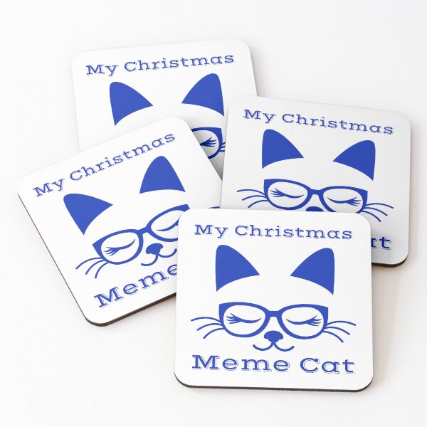 Item preview, My Christmas meme Cat designed and sold by ShopTwentyFour.