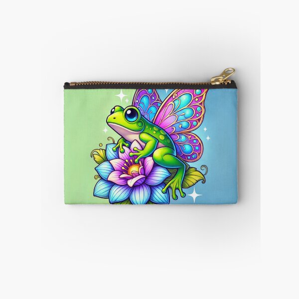 Item preview, Enchanting Fairy Frog with Wings - Whimsical Art designed and sold by Feathers & Futhark.