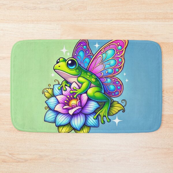Item preview, Enchanting Fairy Frog with Wings - Whimsical Art designed and sold by Feathers & Futhark.