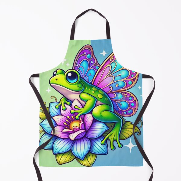 Item preview, Enchanting Fairy Frog with Wings - Whimsical Art designed and sold by Feathers & Futhark.