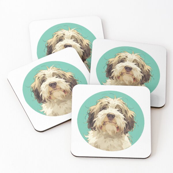 Item preview, Tibetan Terrier // Tibetan Terrier Owner // Aesthetic Tibetan Terrier // Aesthetic Dog // Animal Art // Beautiful Dog Art // Animal Cute Art  designed and sold by SMARTKIT  DESIGNAGENCY.