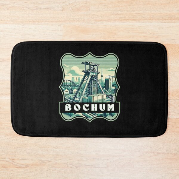 Item preview, Retro Bochum Landscape designed and sold by MaateoDesign.
