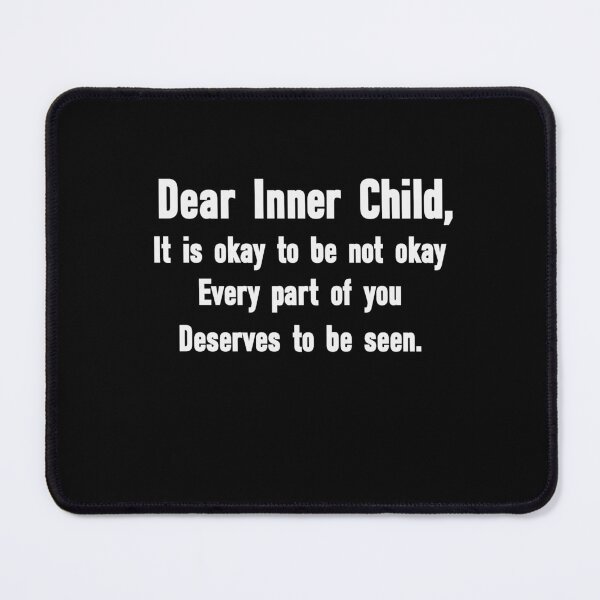 Item preview, Dear Inner Child It is okay to be not okay- Healing Affirmation T-Shirt designed and sold by ones-artstudio.