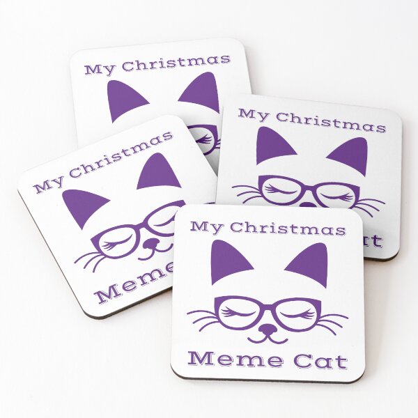 Item preview, My Christmas meme Cat designed and sold by ShopTwentyFour.