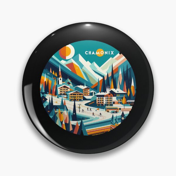 Item preview, Chamonix Ski Resort in France designed and sold by OzzFrequency.