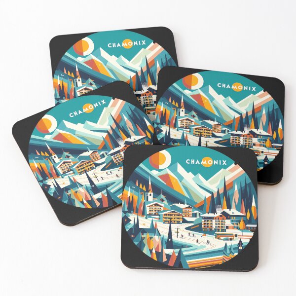 Item preview, Chamonix Ski Resort in France designed and sold by OzzFrequency.