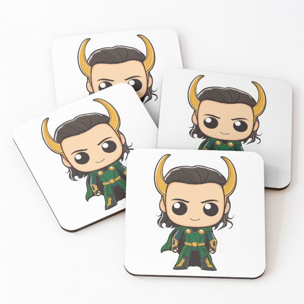 Item preview, Funko Pop-Inspired Loki Chibi Character Design designed and sold by TinyTitansShop.