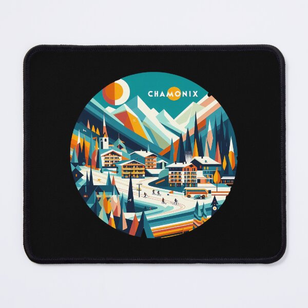 Item preview, Chamonix Ski Resort in France designed and sold by OzzFrequency.