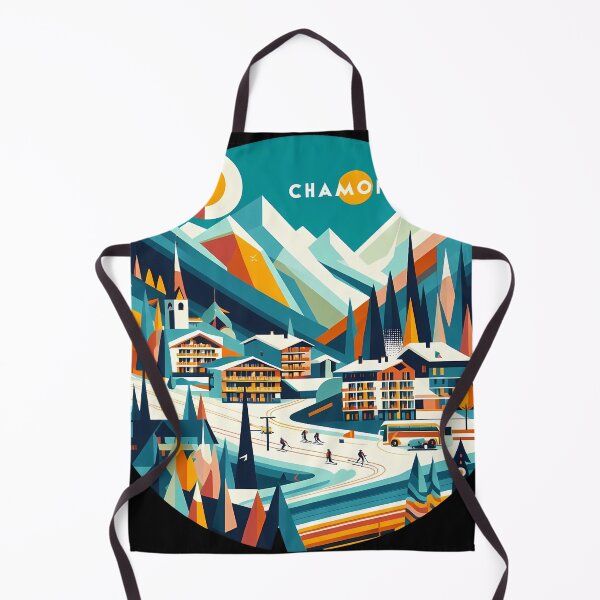 Item preview, Chamonix Ski Resort in France designed and sold by OzzFrequency.