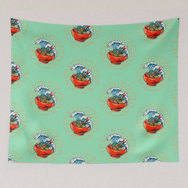 Item preview, Ramen wave designed and sold by GeekRagz.