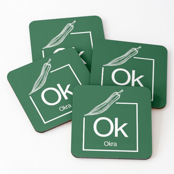 Item preview, Okra Periodic Chart of Elements designed and sold by MarkWindmill.