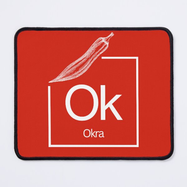 Item preview, Okra Periodic Chart of Elements designed and sold by MarkWindmill.