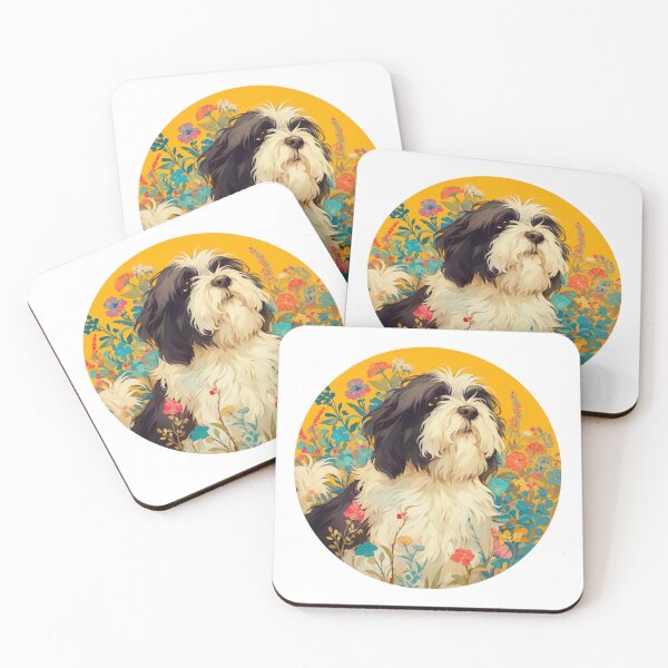 Item preview, Tibetan Terrier // Tibetan Terrier Owner // Aesthetic Tibetan Terrier // Aesthetic Dog // Animal Art // Beautiful Dog Art // Animal Cute Art  designed and sold by SMARTKIT  DESIGNAGENCY.