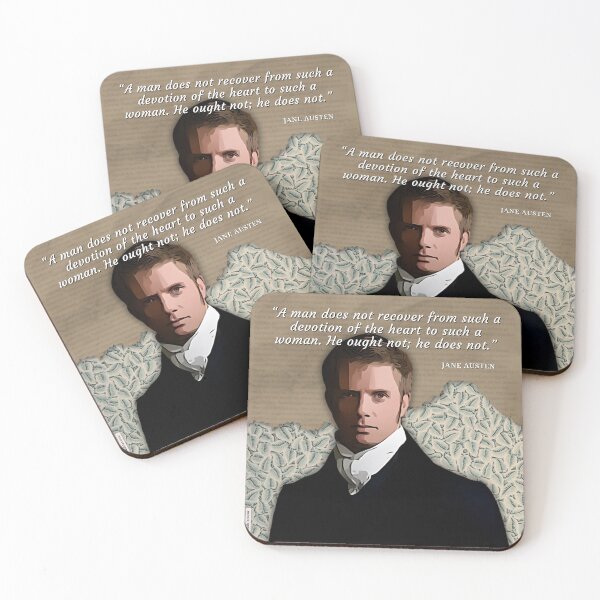 Item preview, Jane Austen Fan Art: Persuasion - Captain Wentworth designed and sold by Nicola Delacoeur.