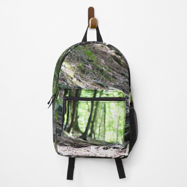 Item preview, forest path with tree trunk designed and sold by distracted.
