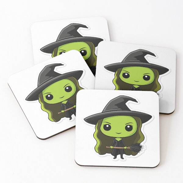 Item preview, Elphaba Funko Pop Style Wicked Wit Sticker designed and sold by TinyTitansShop.