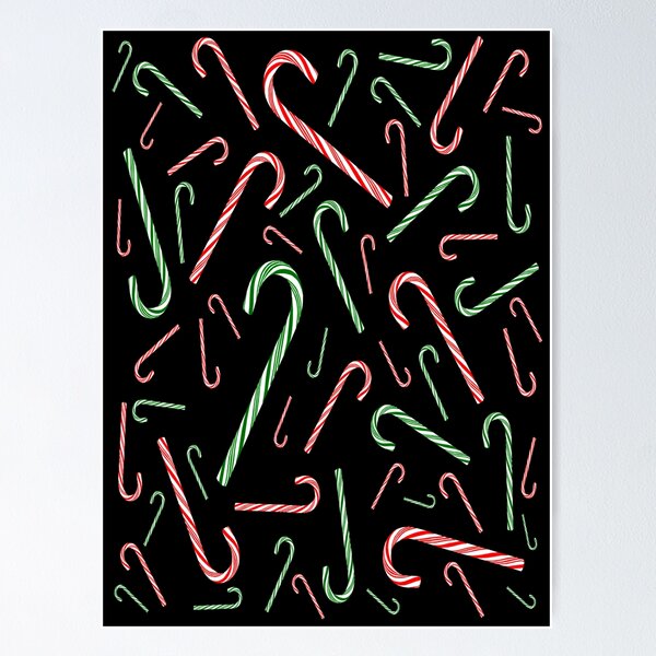 Item preview, Christmas Candy Cane Pattern designed and sold by Deborah Camp.
