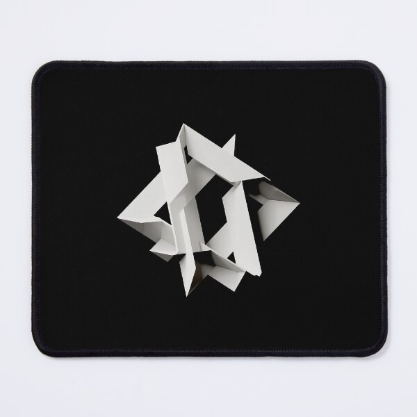 Item preview, Abstractional geometric 3d star designed and sold by RedCircleArt.