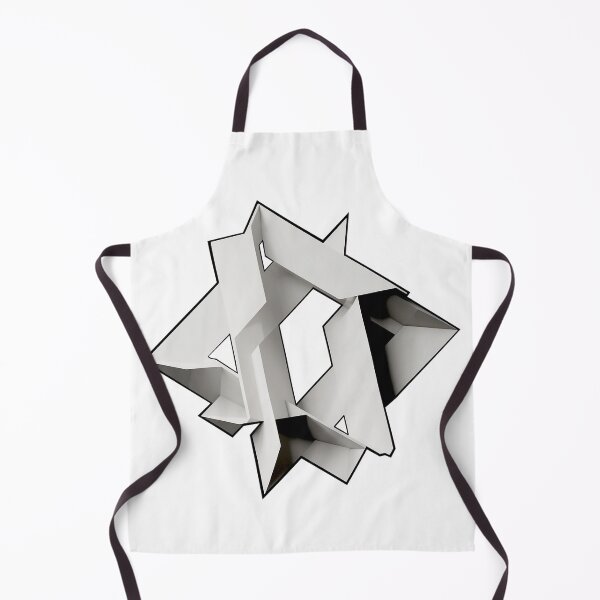 Item preview, Abstractional geometric 3d star designed and sold by RedCircleArt.