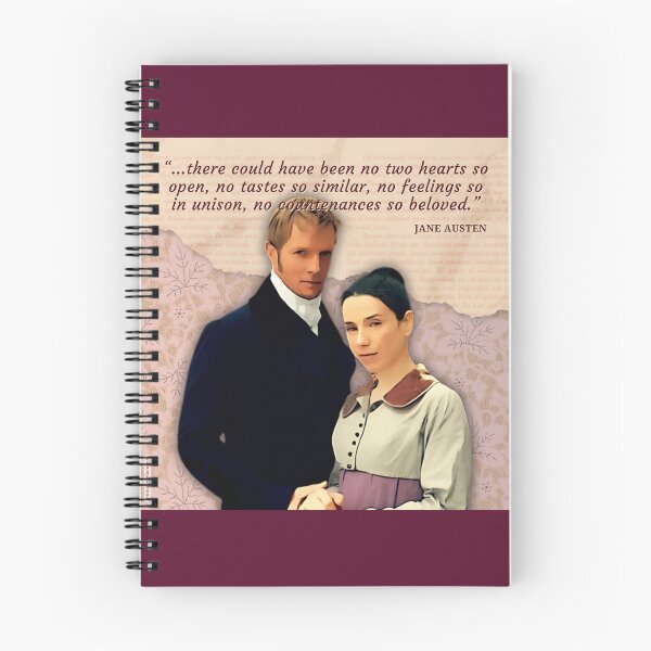 Item preview, Jane Austen Fan Art: Persuasion - No Two Hearts So Open designed and sold by Nicola Delacoeur.