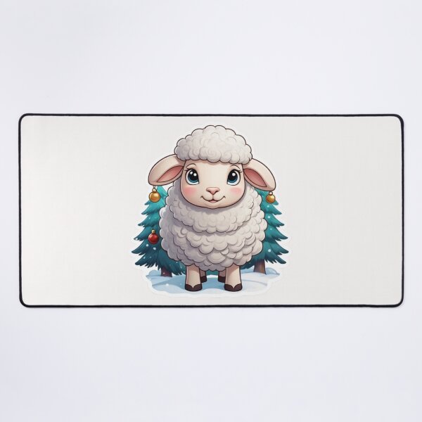 Item preview, Christmas Cartoon Sheep designed and sold by Krieghorn.
