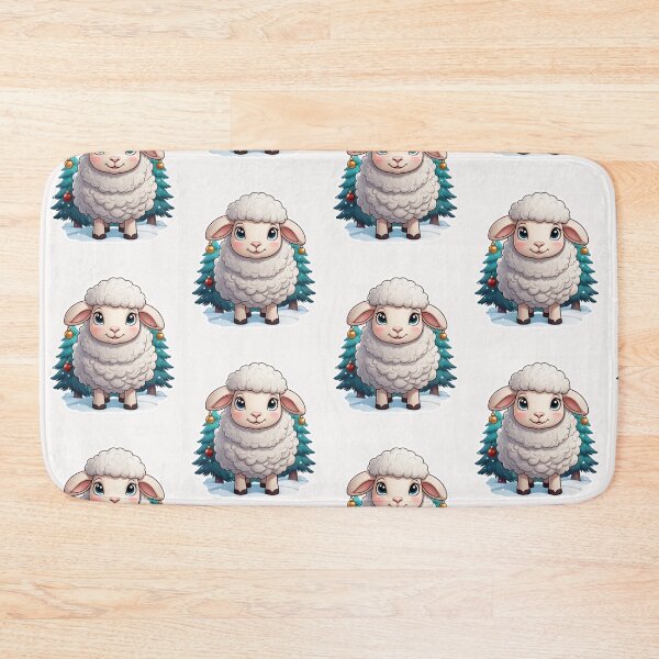 Item preview, Christmas Cartoon Sheep designed and sold by Krieghorn.