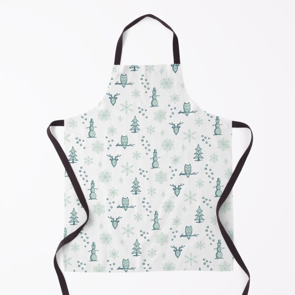 Item preview, Winter Things - Snow, Peacock, Mint designed and sold by Irene Estelle.