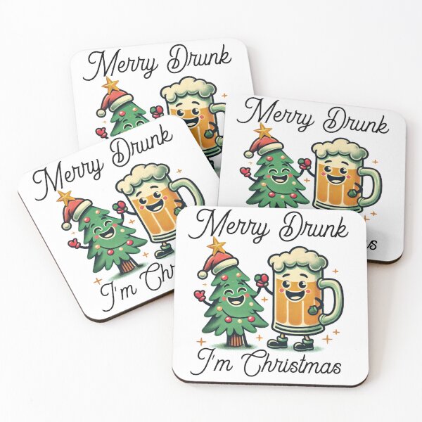 Item preview, Merry Drunk Christmas designed and sold by Inadesignstore.