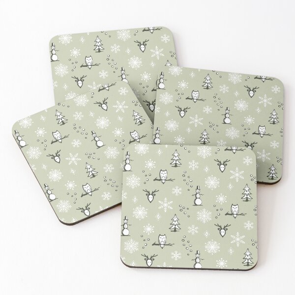 Item preview, Winter Things - Tea, Pine, Snow designed and sold by Irene Estelle.