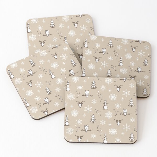 Item preview, Winter Things - Dove, Earth, Snow designed and sold by Irene Estelle.