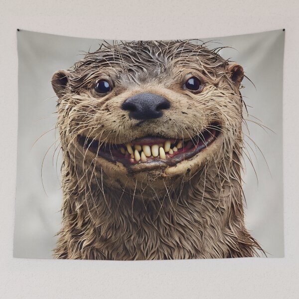 Item preview, The Grinning Disaster designed and sold by ArtPrintsUSA.