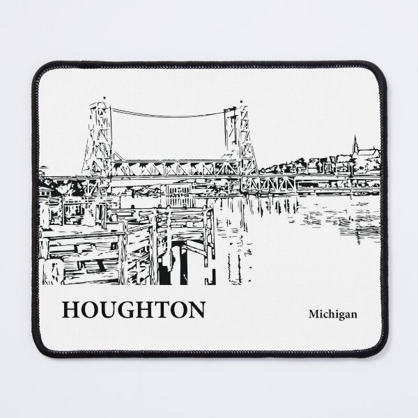 Item preview, Houghton Michigan designed and sold by Lakeric Cityscapes.