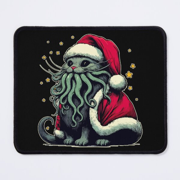 Item preview, Cathulhu Merry Christmas Retro designed and sold by TomFrontierArt.