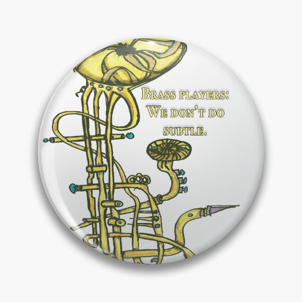 Item preview, Brass Player Funky Instrument designed and sold by BostonSteveG.