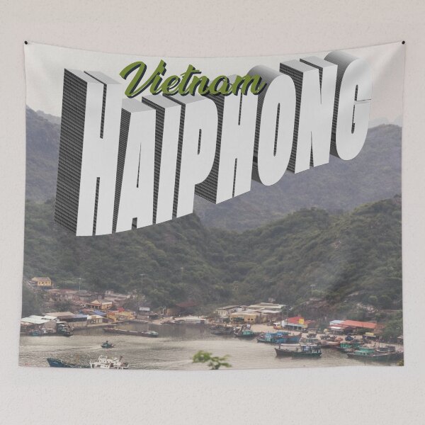 Item preview, Haiphong Vietnam designed and sold by TravelWish.