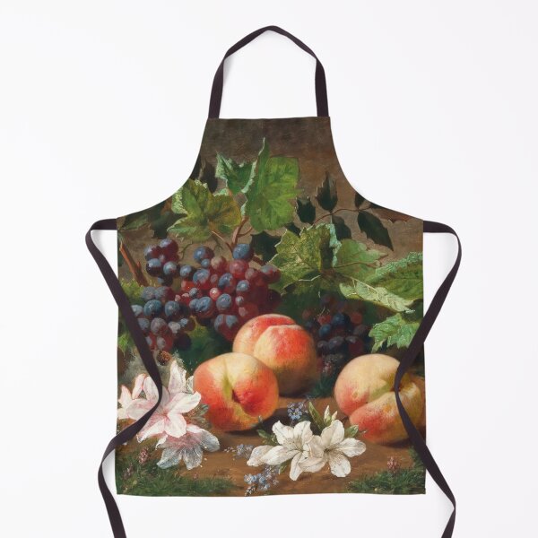 Item preview, A Forest Still Life with Peach and Grapes designed and sold by Craphe.