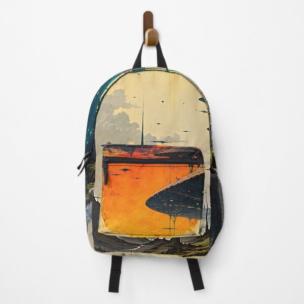 Item preview, Alien Horizon: Rainbow Sunset Glow designed and sold by PanoramaPrints.