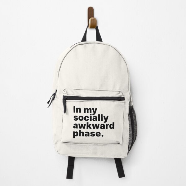 Item preview, In my socially awkward phase | Black text designed and sold by ThingsOnTees.