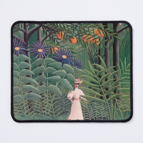 Item preview, Woman Walking in an Exotic Forest designed and sold by Craphe.