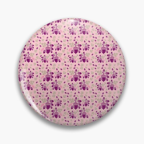 Item preview, Fall into Gratitude: Thanksgiving Pattern with Acorn Bungles on Light Pink designed and sold by IraNiva.