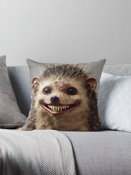 Item preview, The Hedgehog’s Horrifying Grin designed and sold by ArtPrintsUSA.