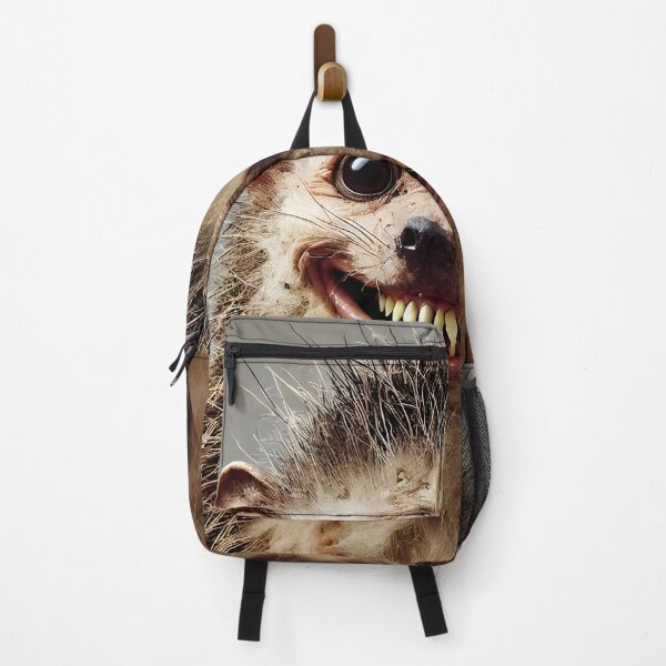 Item preview, The Hedgehog’s Horrifying Grin designed and sold by ArtPrintsUSA.