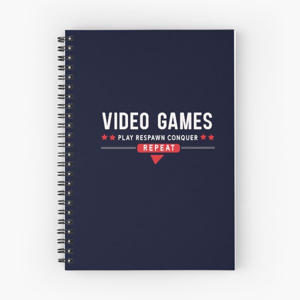 Item preview, VIDEO GAMES PLAY RESPAWN CONQUER REPEAT designed and sold by ArteeInnovation.