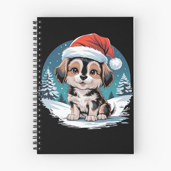 Item preview, Festive Pup Graphics for a Joyful Christmas Celebration designed and sold by WikaKowalczyk.