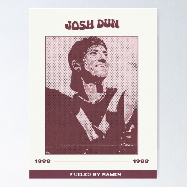 Item preview, Josh Dun poster designed and sold by camilabellopsd.