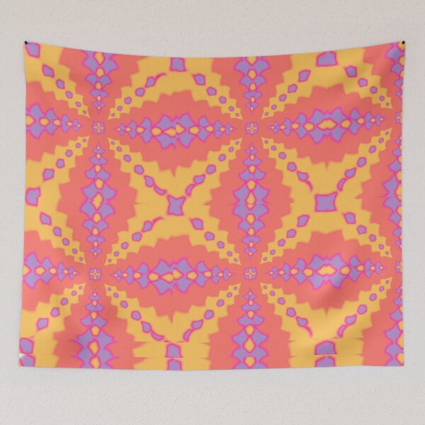 Item preview, Bright Pattern. - pinks designed and sold by HarrisonDesign.