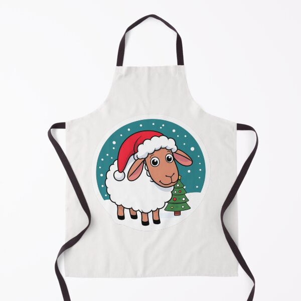 Item preview, Christmas Cartoon Sheep designed and sold by Krieghorn.