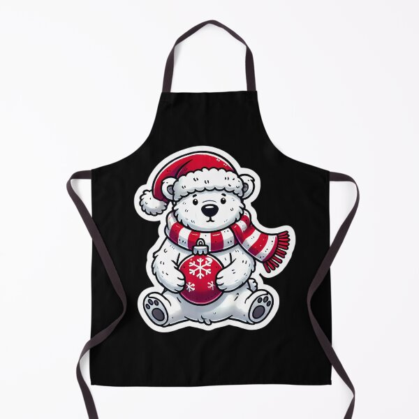 Item preview, Polar Bear's Christmas Cheer designed and sold by Linework Studio.